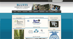 Desktop Screenshot of bluffs-school.com